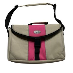 Vintage Y2K 90’s Revival Hot Pink Coquette Technology Laptop Messenger Bag VTech